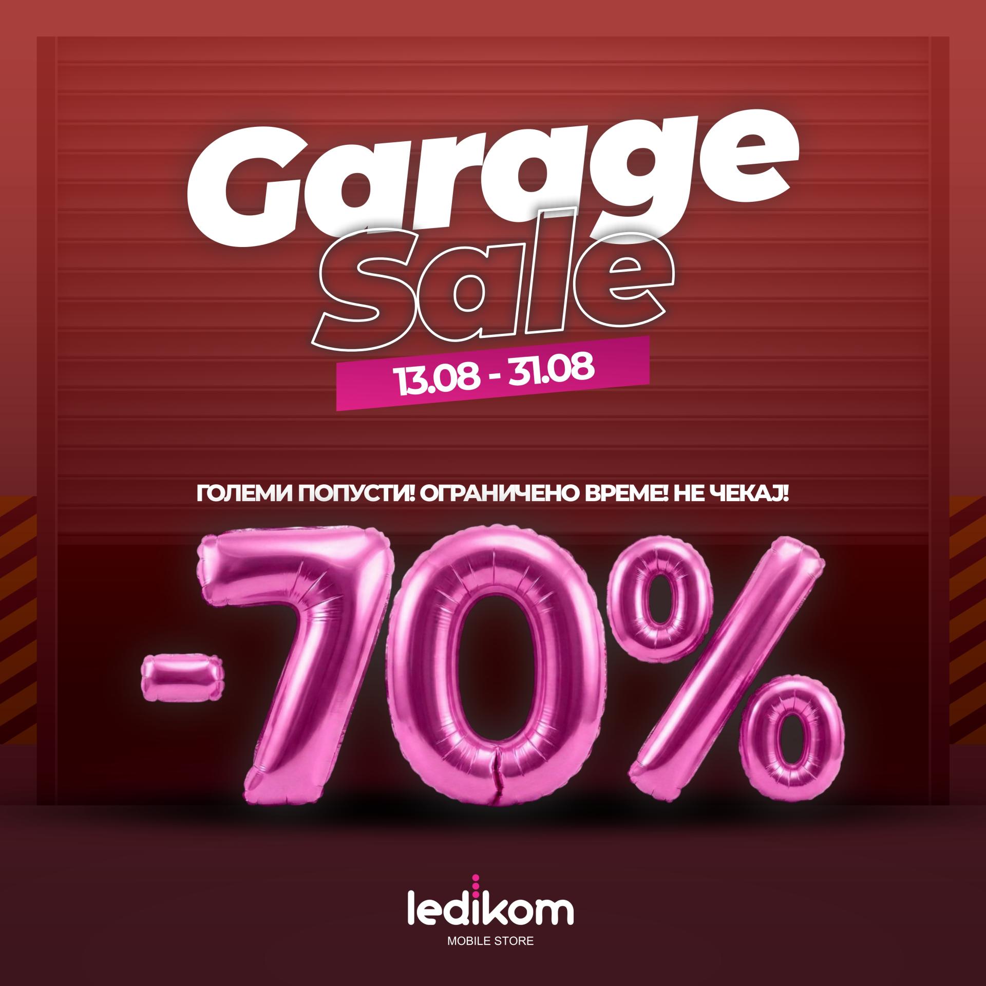GARAGE SALE