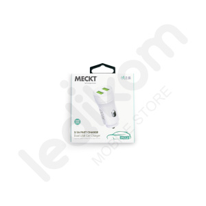 Полнач за во автомобил со двоен USB порт MCC2