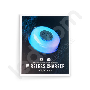 Бежичен полнач со ноќна ламба