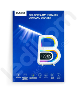 LED Desk Lamp Wireless Charging Speaker