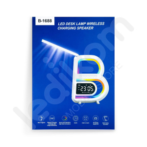 Безжичен полнач со вградена ламба и звучник B-1688