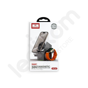 3 во 1 магнетен безжичен полнач со држач WC65