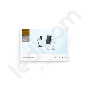 Држач за таблет и телефон со подлога