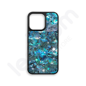 Маска Seashell Kzdoo темно Плава за iPhone