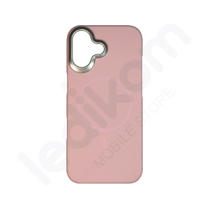 Маска Solid MagSafe NEWCASE Розева за iPhone