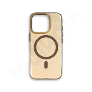 Маска Clear MagSafe JCase Крем за iPhone