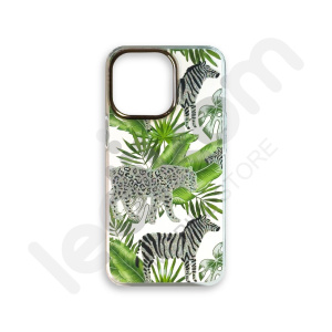 Маска Di Yang Animals Зелена за iPhone