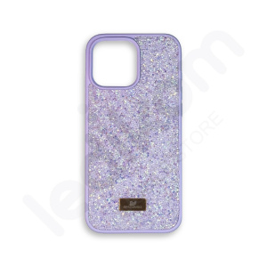 Маска Swarovski Виолетова за iPhone