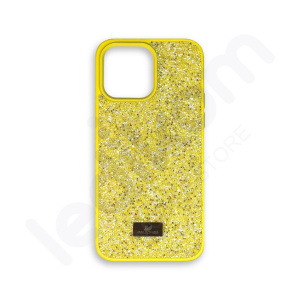 Маска Swarovski Жолта за iPhone