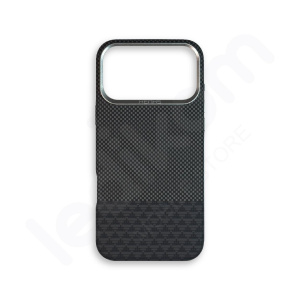 Маска Henks Pro Leather Црна за iPhone