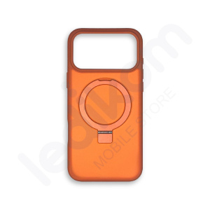 Маска DFans Bracket MagSafe Портокалова за iPhone