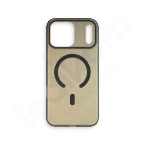 Маска NewCase MagSafe Transparent Црна за iPhone