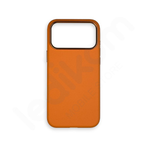 Маска Henks Hazel MagSafe Портокалова за iPhone