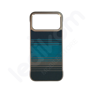 Маска LuxLife Lizan Magsafe Плава за iPhone