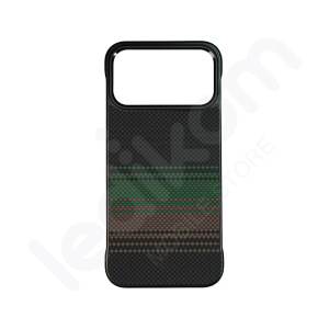 Маска LuxLife Lizan Magsafe Зелена за iPhone