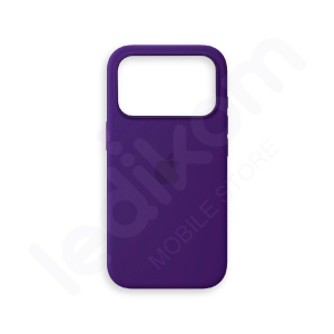 Маска Silicone Case Виолетова #3 за iPhone