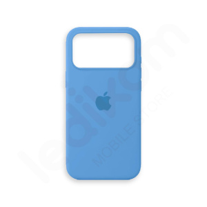 Маска Silicone Case Плава #1 за iPhone