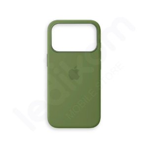 Маска Silicone Case Зелена #1 за iPhone
