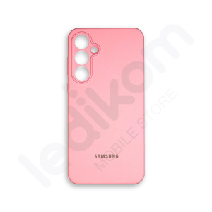 Маска Silicone Case Розева за Samsung