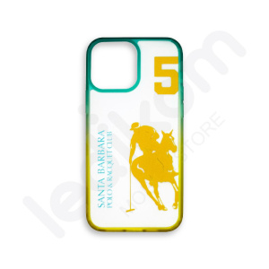 Маска Santa Barbara Жолта Транспарентна за iPhone