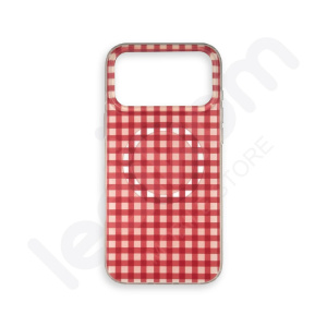 Маска Plaid MagSafe Црвена за iPhone