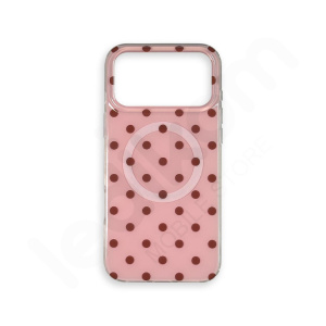 Маска Wilder Dots MagSafe Розева за iPhone