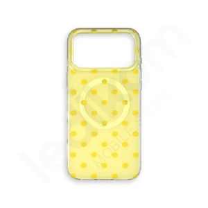 Маска Wilder Dots MagSafe Жолта за iPhone