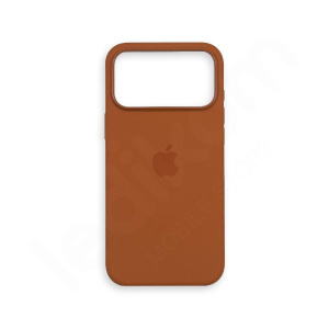 Маска Silicon IC Теракота за iPhone