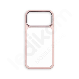 Маска MagSafe Transparent KTS Design Розева за iPhone